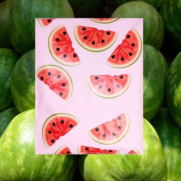 25  10X13 Watermelon Poly Mailers CLEARANCE - Picture 4 of 8